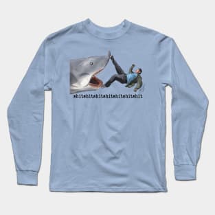 JAWS: shitshitshitshit Long Sleeve T-Shirt